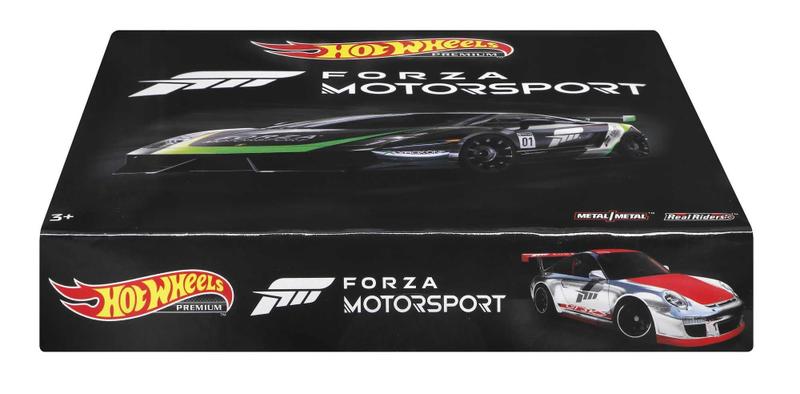 Carrinhos de Corrida Hot Wheels Forza - Pacote com 5 Veículos 1:64